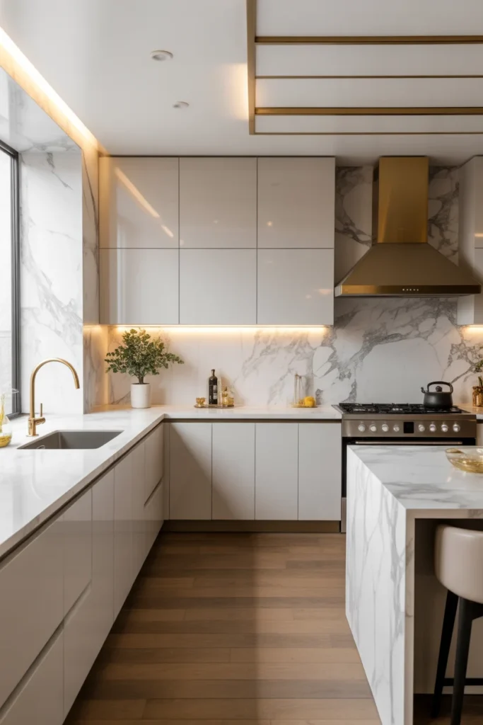 24 Modern Luxury Kitchen Designs to Inspire Your Dream Home 4 luxury kitchen with white marble