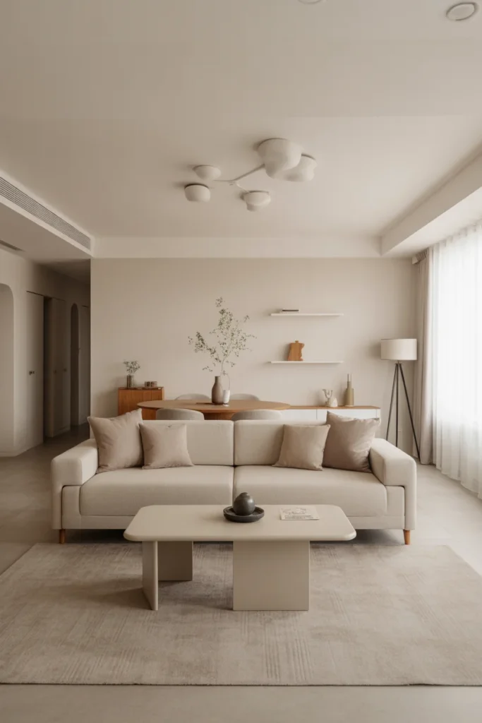 21 minimalist living room with multifunction