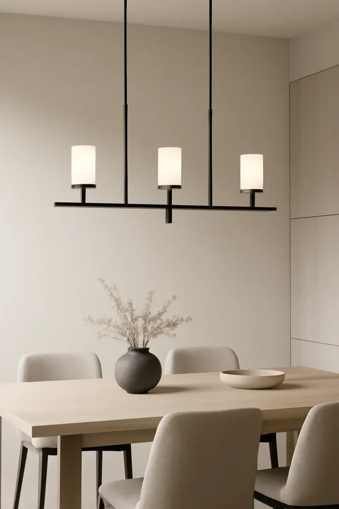 15 Dining Room Chandelier Ideas to Brighten & Elevate Your Space 3 modern minimalist chandelier