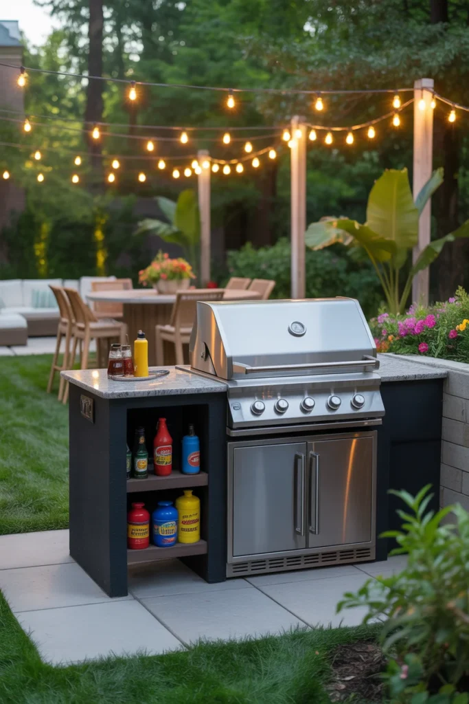20+ Inspiring Patio Ideas for a Cozy Outdoor Space 12 modern outdoor grill
