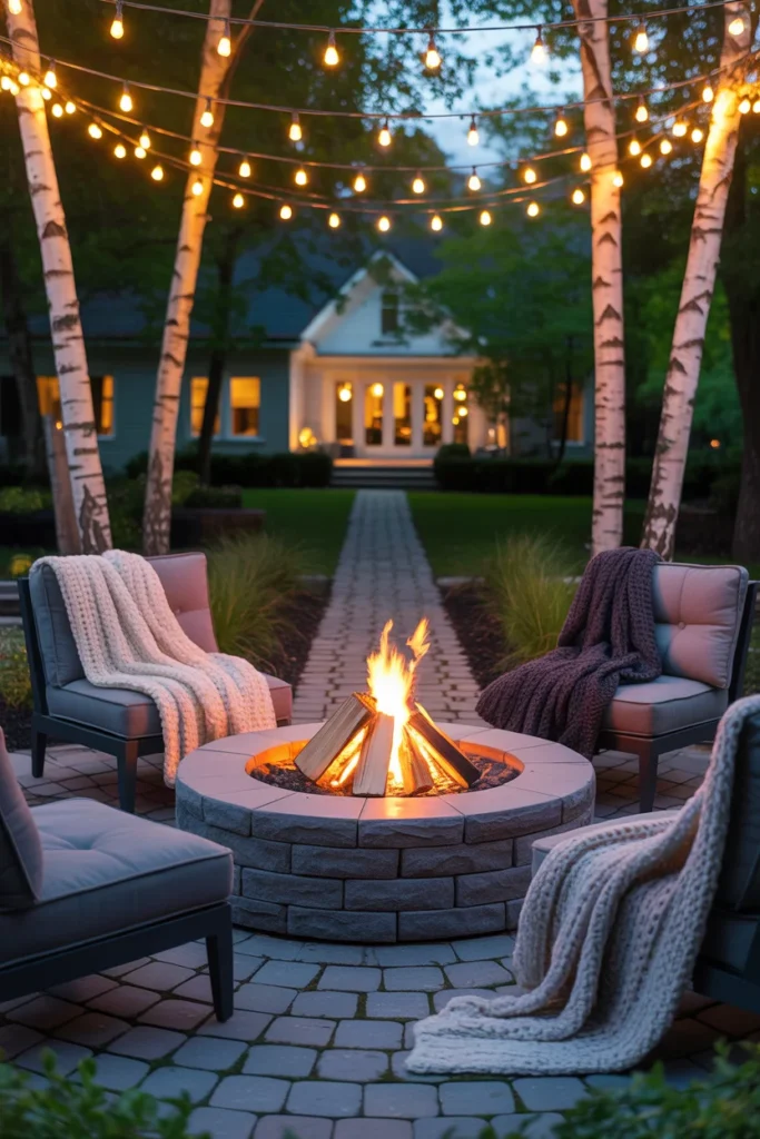 20+ Inspiring Patio Ideas for a Cozy Outdoor Space 5 outdoor patio with a central fire