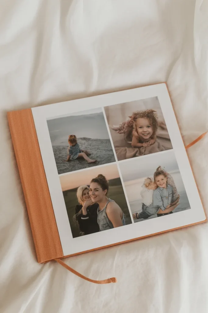 photos into digital album