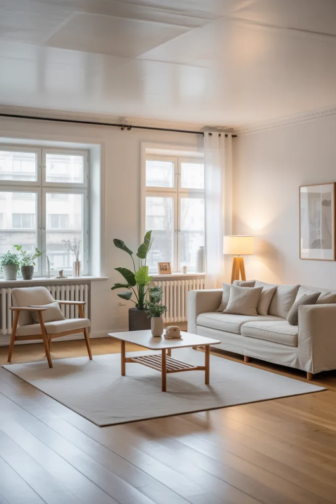 3 scandinavian minimalist living room