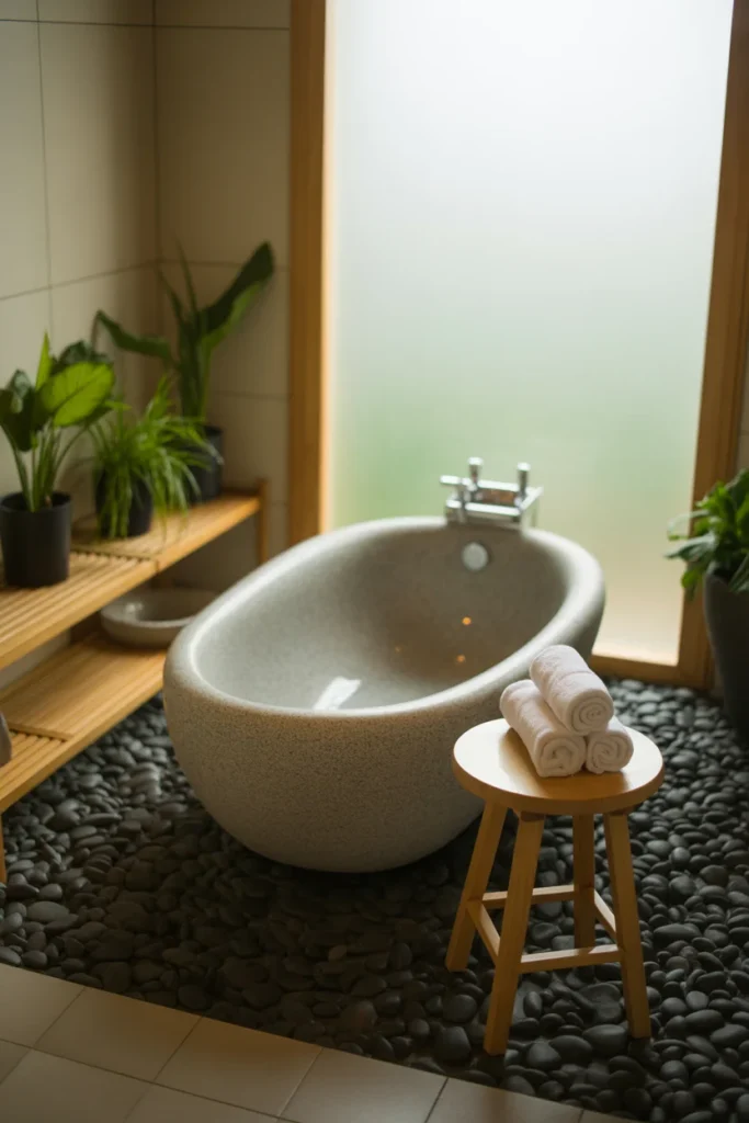 30 Modern & Classy Bathroom Decor Ideas for a Stylish Home 22 serene zen bathroom