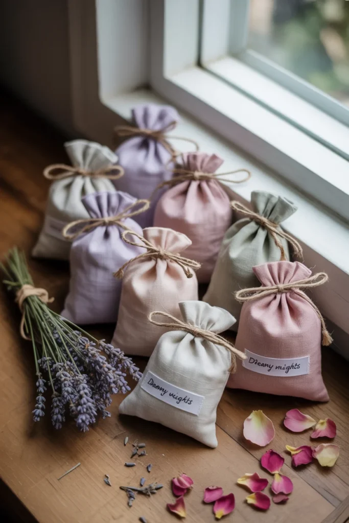 small fabric pouches