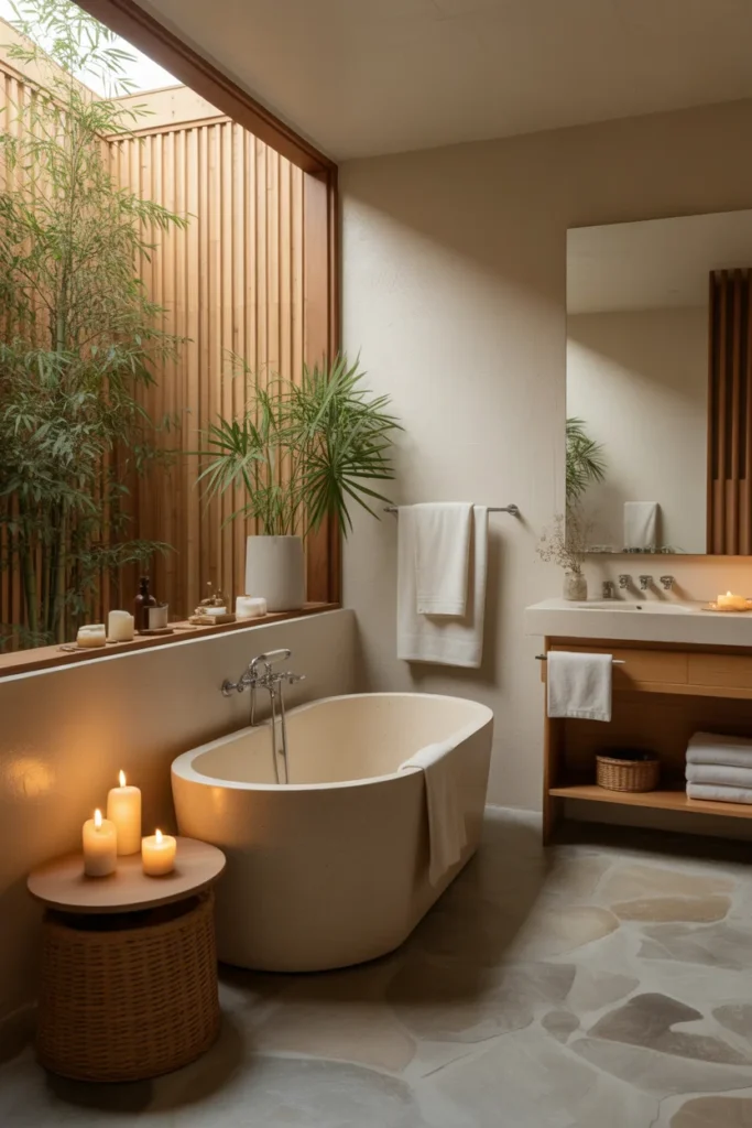30 Modern & Classy Bathroom Decor Ideas for a Stylish Home 7 spa inspired bathroom