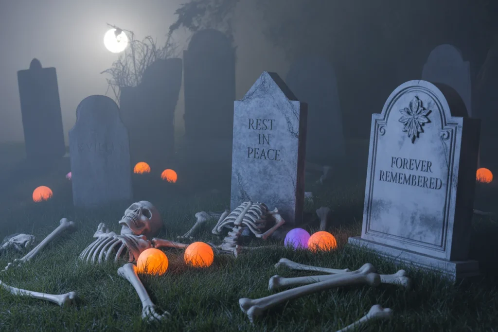 30 Unique & Trending Halloween Decoration Ideas for 2025 13 spooky halloween grave