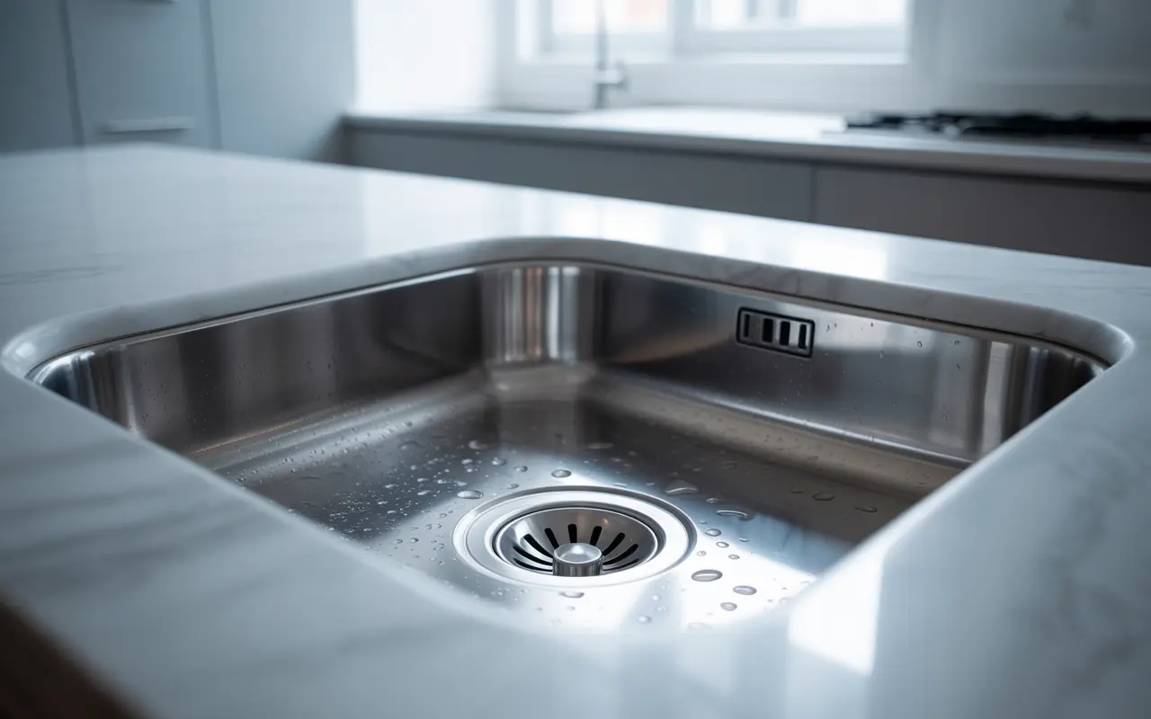 stainless steel kitchen sink