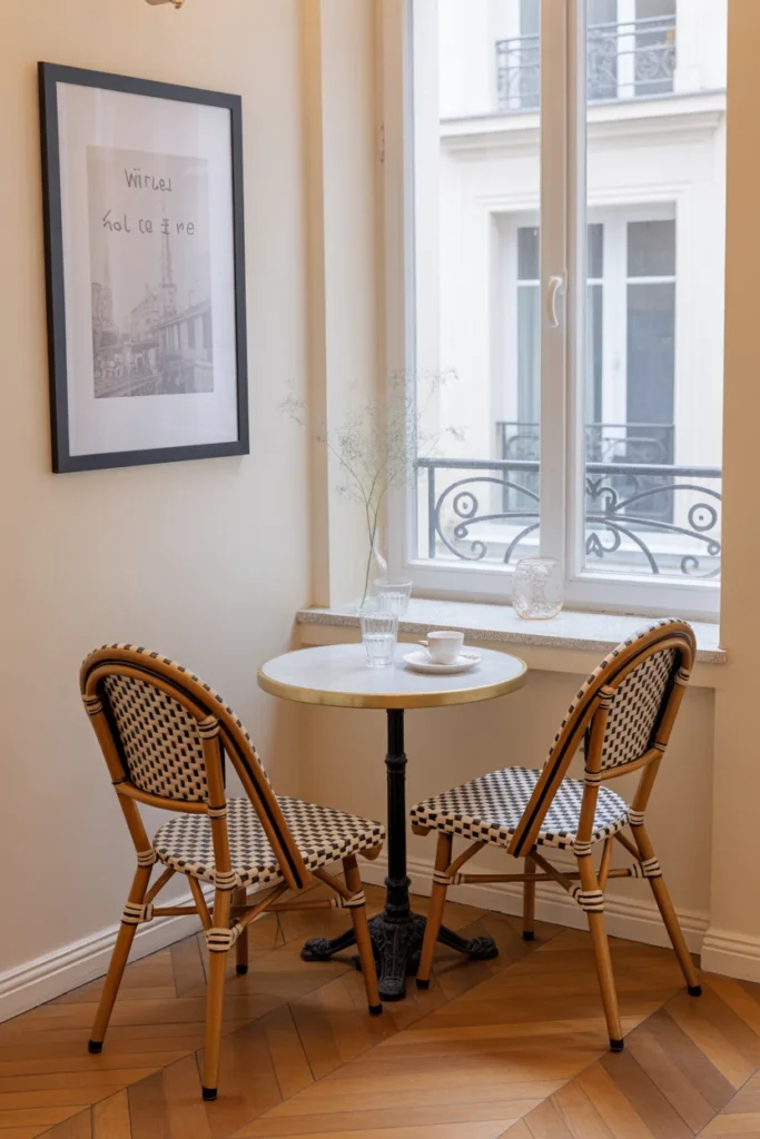 25 Modern Small Dining Room Ideas for 2026 | Stylish & Space-Saving Solutions 5 tiny corner dining nook with bistro table