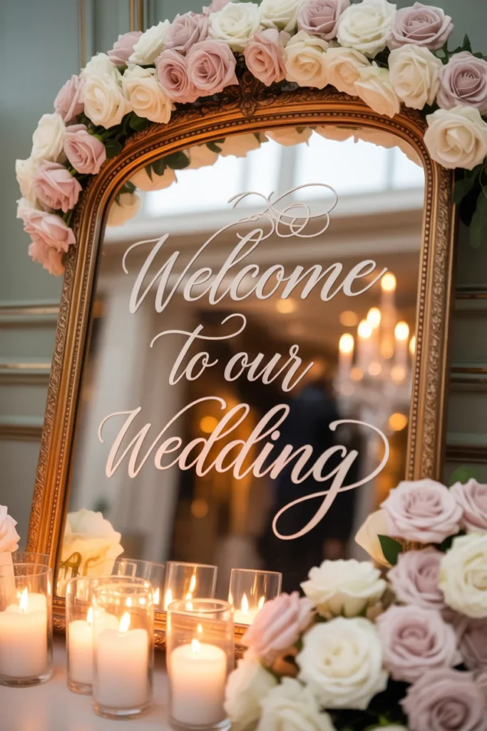 20 Stunning Wedding Welcome Sign Ideas You’ll Love 6 wedding welcome sign