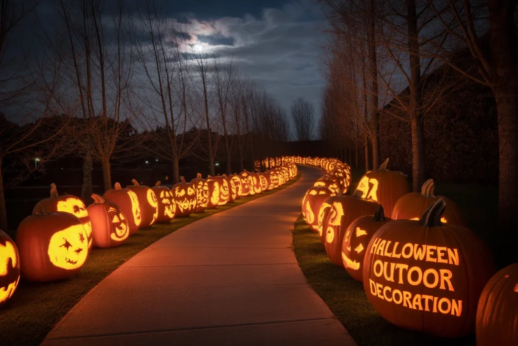 30 Unique & Trending Halloween Decoration Ideas for 2025 15 winding pathway