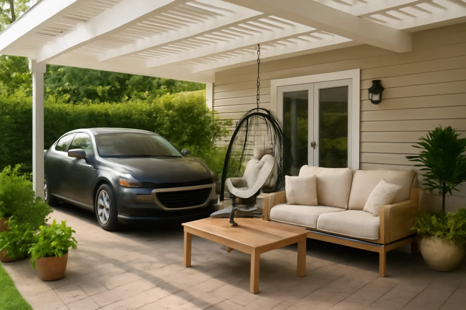 10 Beautiful Car Porch Setup Ideas