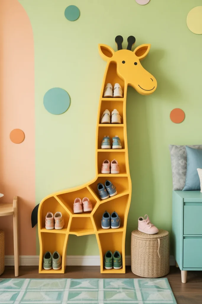 Top 10 Shoe Racks for Kids’ Shoes: Fun, Functional, and Perfect for Any Room 6 A whimsical shoe rack