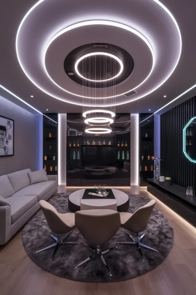 11 Modern Ceiling Decoration Ideas | Trending Designs for 2025 Homes 5 Ambient LED Lighting Designs