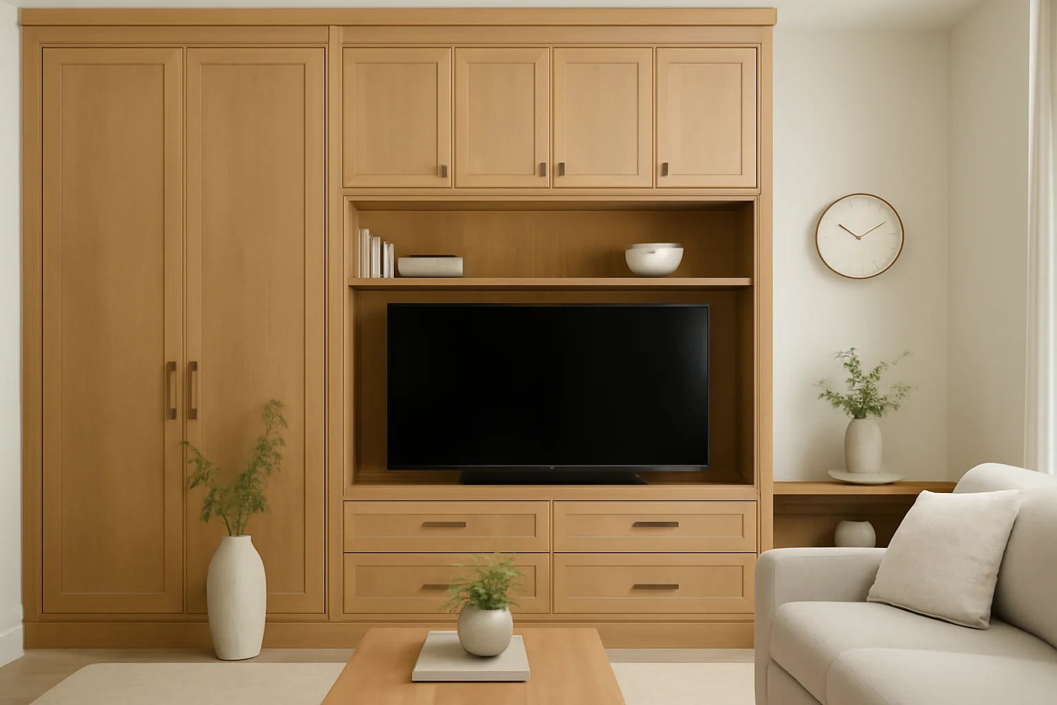 Beautiful TV Wardrobe Decor Ideas