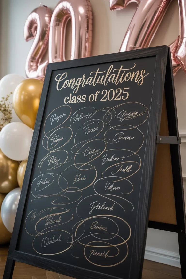 14+ Unique Graduation Signing Board Designs for a Memorable Celebration