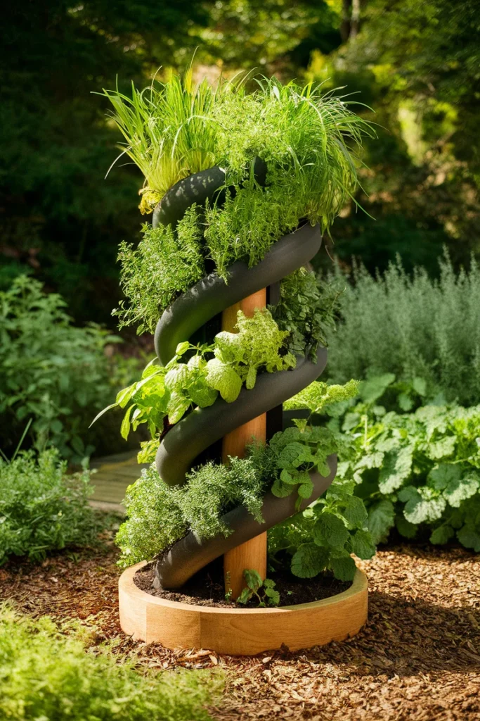 15 Creative Garden Project Ideas to Transform Your Outdoor Space 5 Build an Herb Spiral Garden
