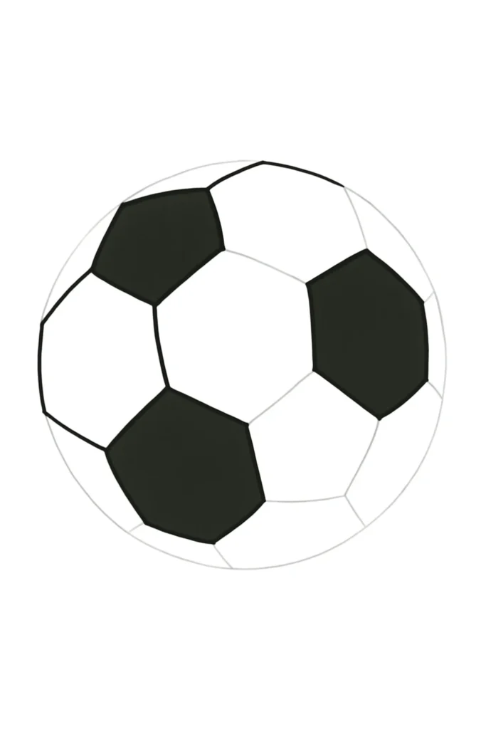 How to Draw a Soccer Ball (Easy Step-by-Step Guide for Kids & Beginners) 7 ChatGPT Image Sep 24 2025 03 24 26 AM