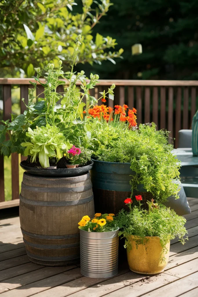 15 Creative Garden Project Ideas to Transform Your Outdoor Space 15 Container Gardening for Patios