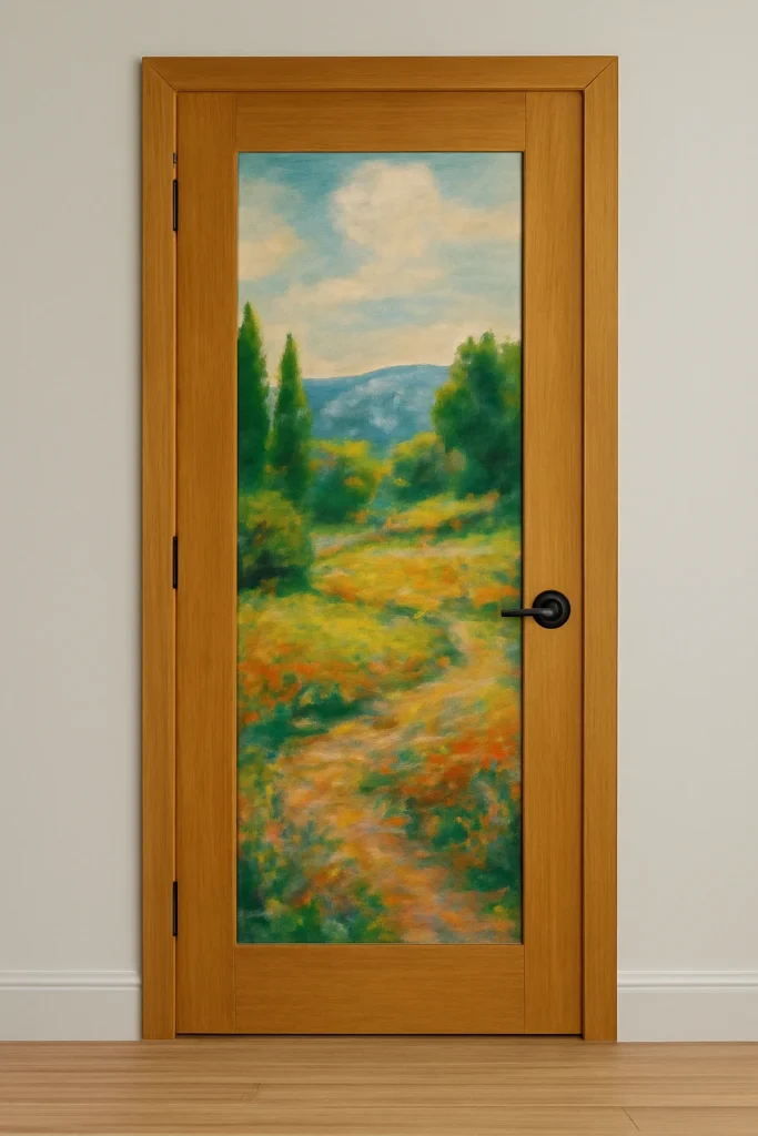 15 Beautiful Door Designs to Enhance Your Home's Aesthetic 16 Custom Art Door