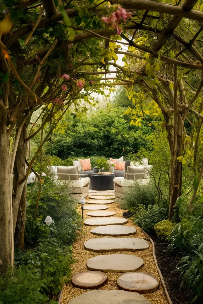 15 Creative Garden Project Ideas to Transform Your Outdoor Space 4 DIY Garden Pathway