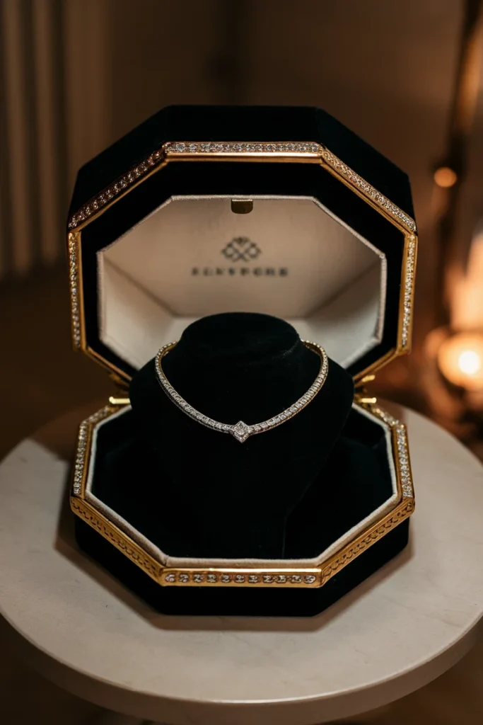 15 Best Wedding Jewellery Designs for Brides in 2025 2 Diamond Choker Necklace