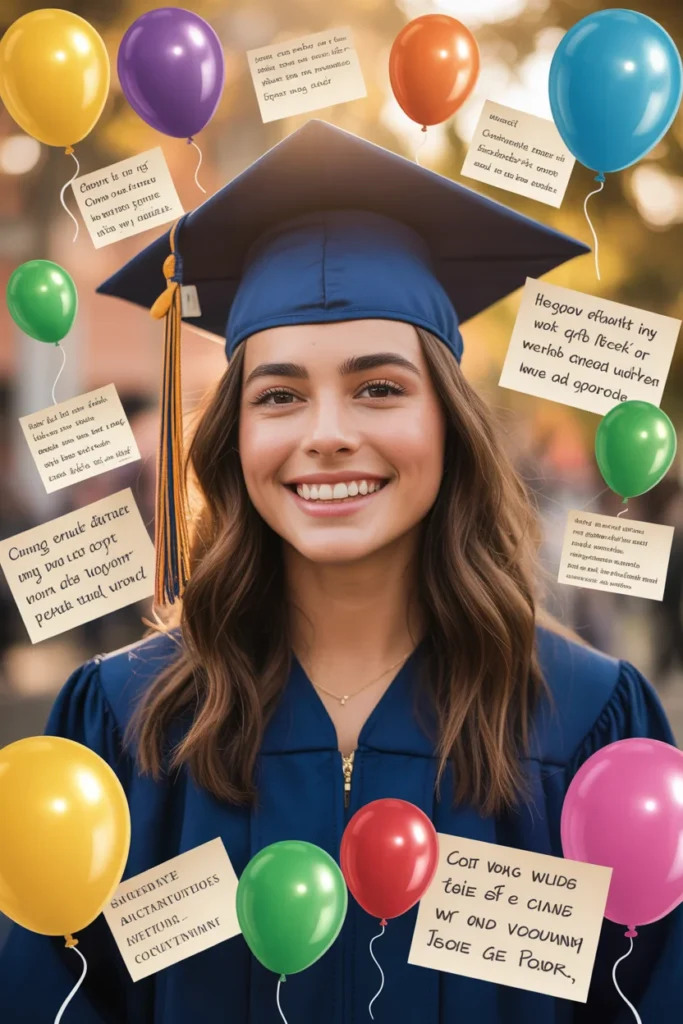 14+ Unique Graduation Signing Board Designs for a Memorable Celebration 11 Digital poster signing board with graduates portrait