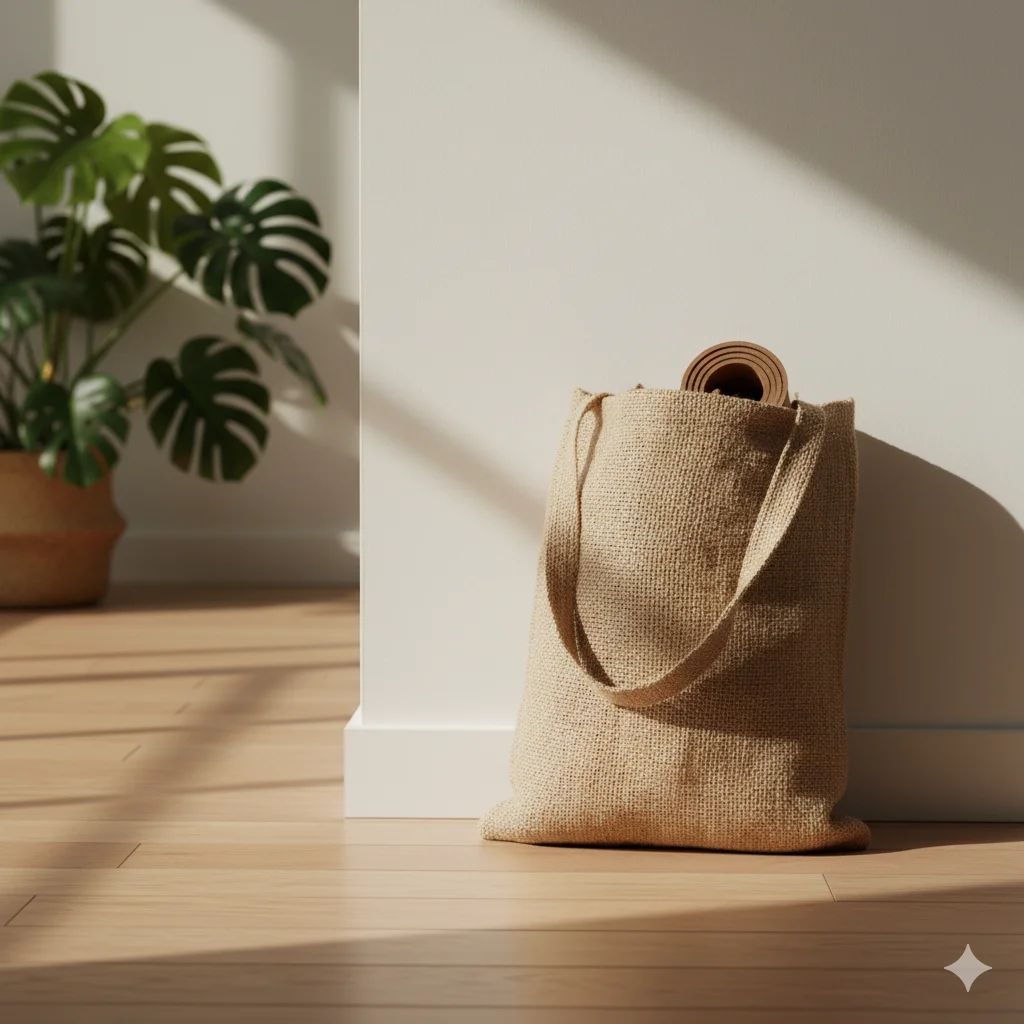 15 Eco- Friendly Home Accessories That Upgrade Any Home 15 Eco friendly organic jute yoga mat bag