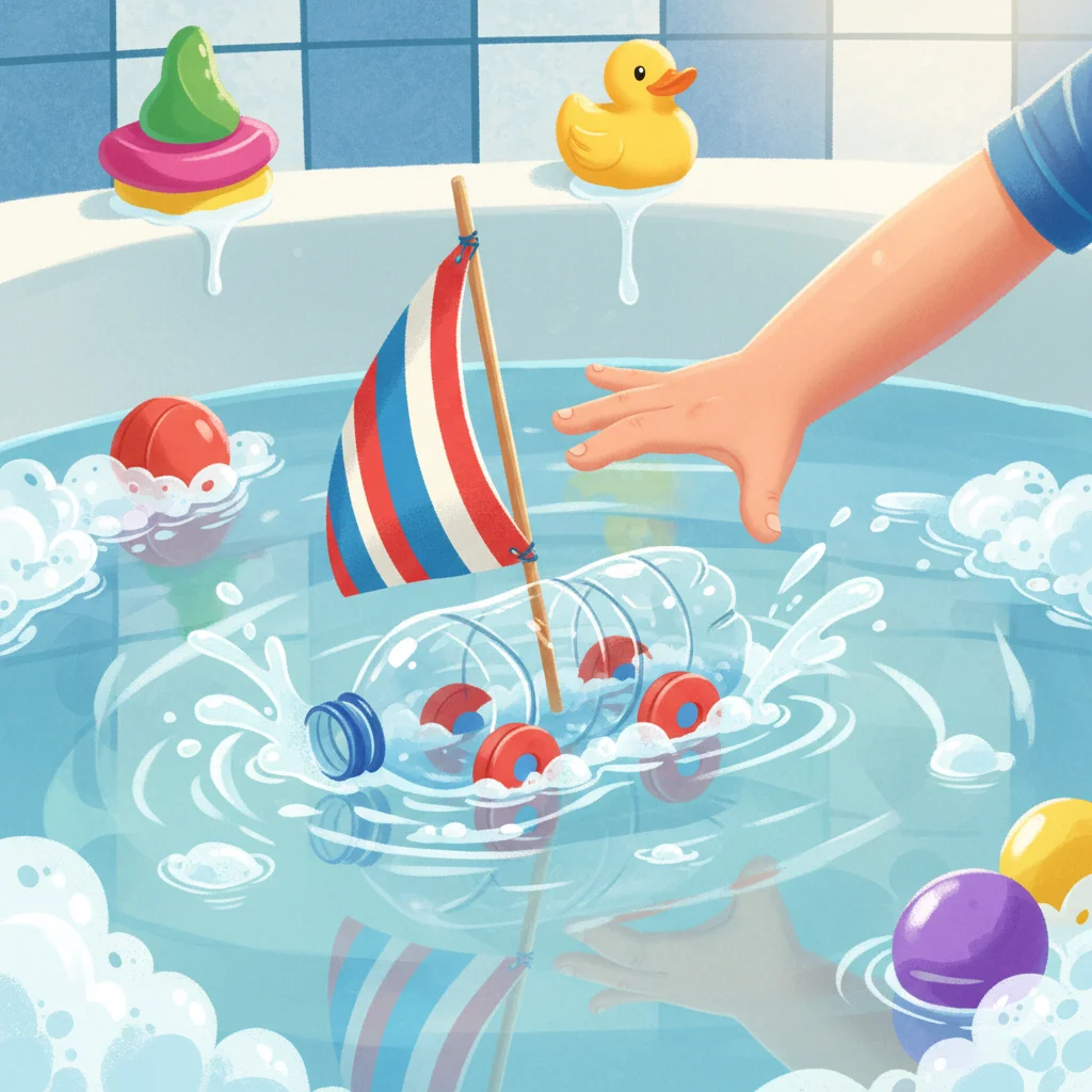 Plastic Bottle Hacks: 15 Easy Ways to Reuse Them Creatively 15 Floating Boat Toy