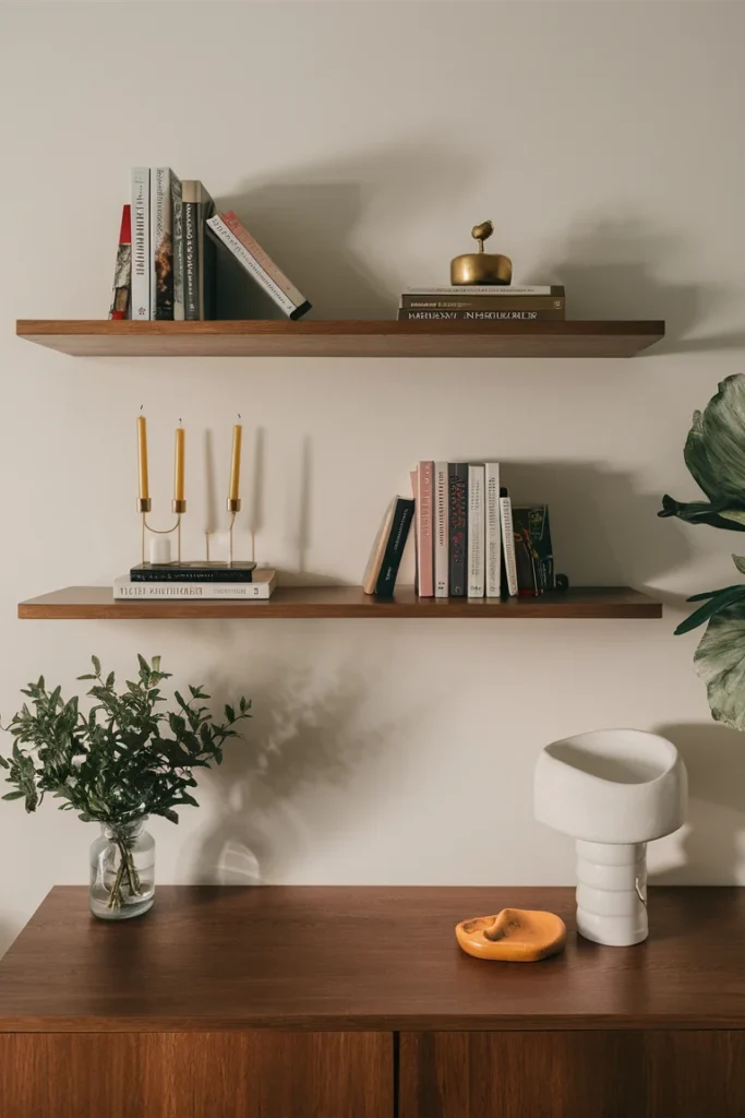 13 Stunning Room Décor Ideas to Transform Your Home 6 Floating Shelves