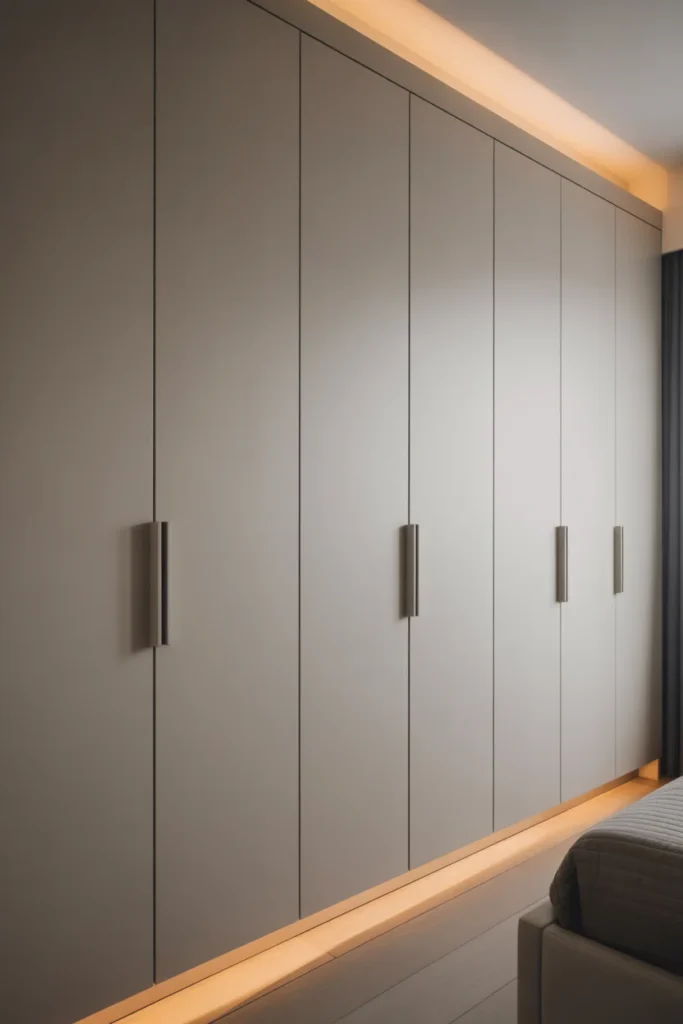 Top 10 Bedroom Cupboard Designs: Stylish, Functional, and Modern Ideas 4 Full wall cupboard design
