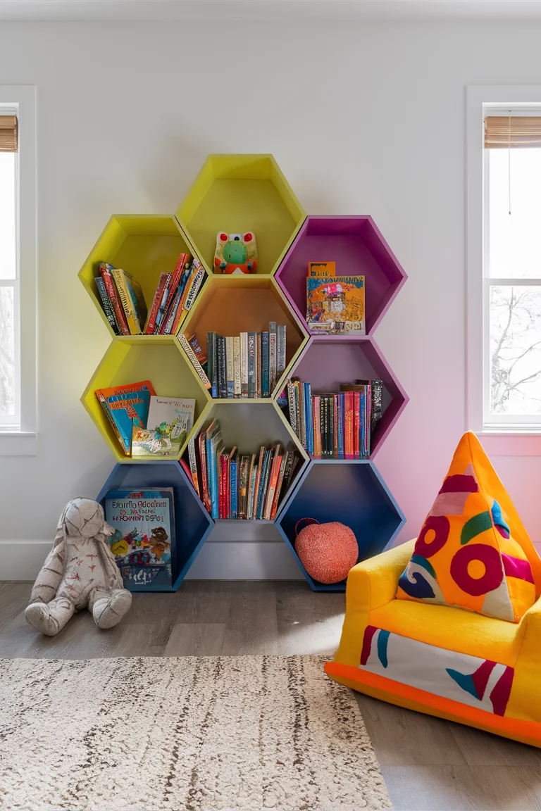 11 Whimsical Children’s Bookshelf Designs for Kids