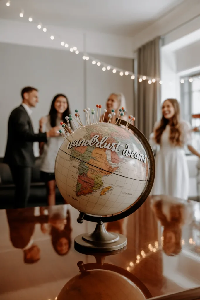 14+ Unique Graduation Signing Board Designs for a Memorable Celebration 8 Globe signing board