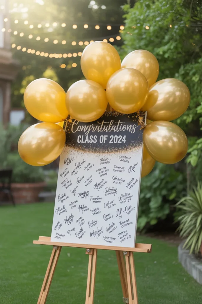 14+ Unique Graduation Signing Board Designs for a Memorable Celebration 2 Graduation signing board