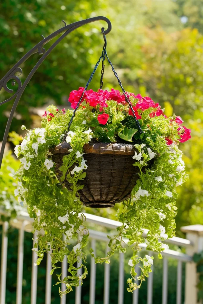 15 Creative Garden Project Ideas to Transform Your Outdoor Space 8 Hanging Basket Gardens