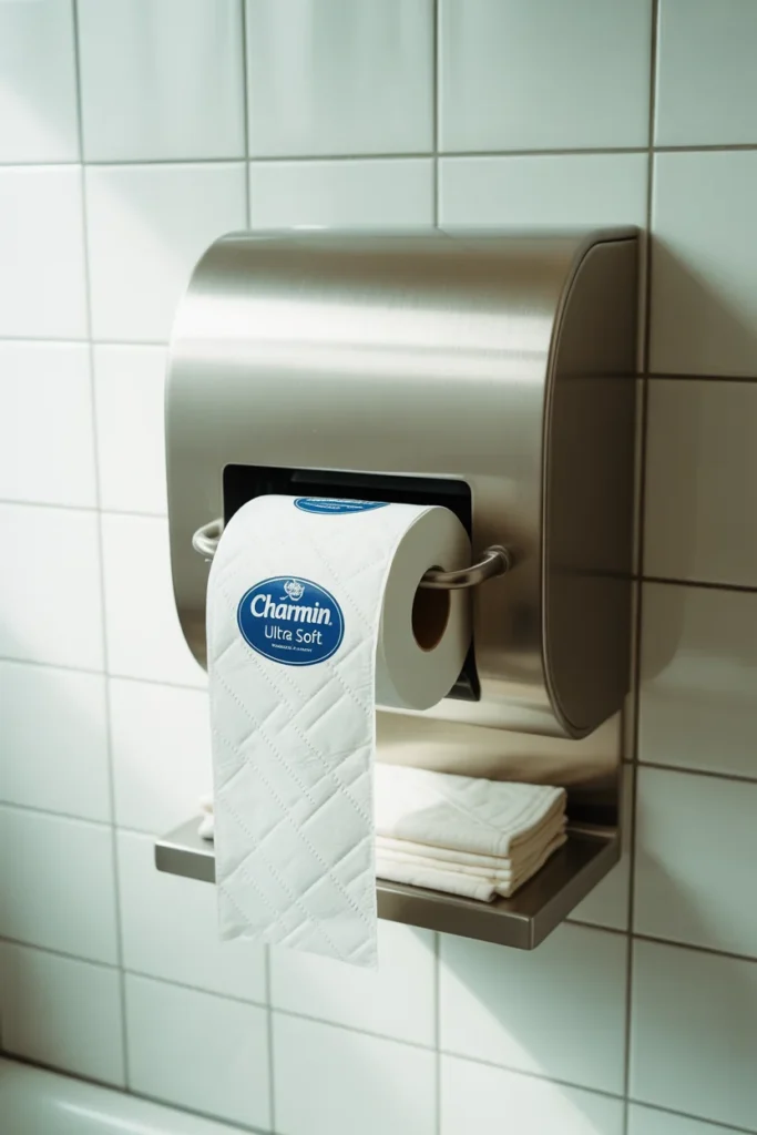 Multi roll toilet paper dispenser