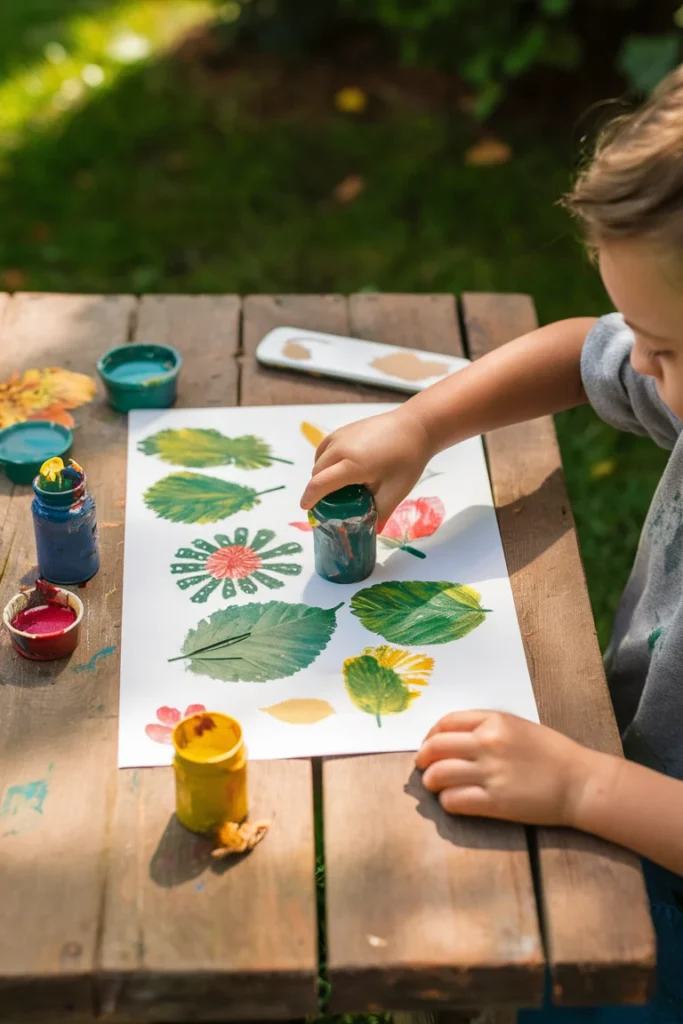 12+ Creative Baby Painting Ideas to Try at Home 9 Nature Painting