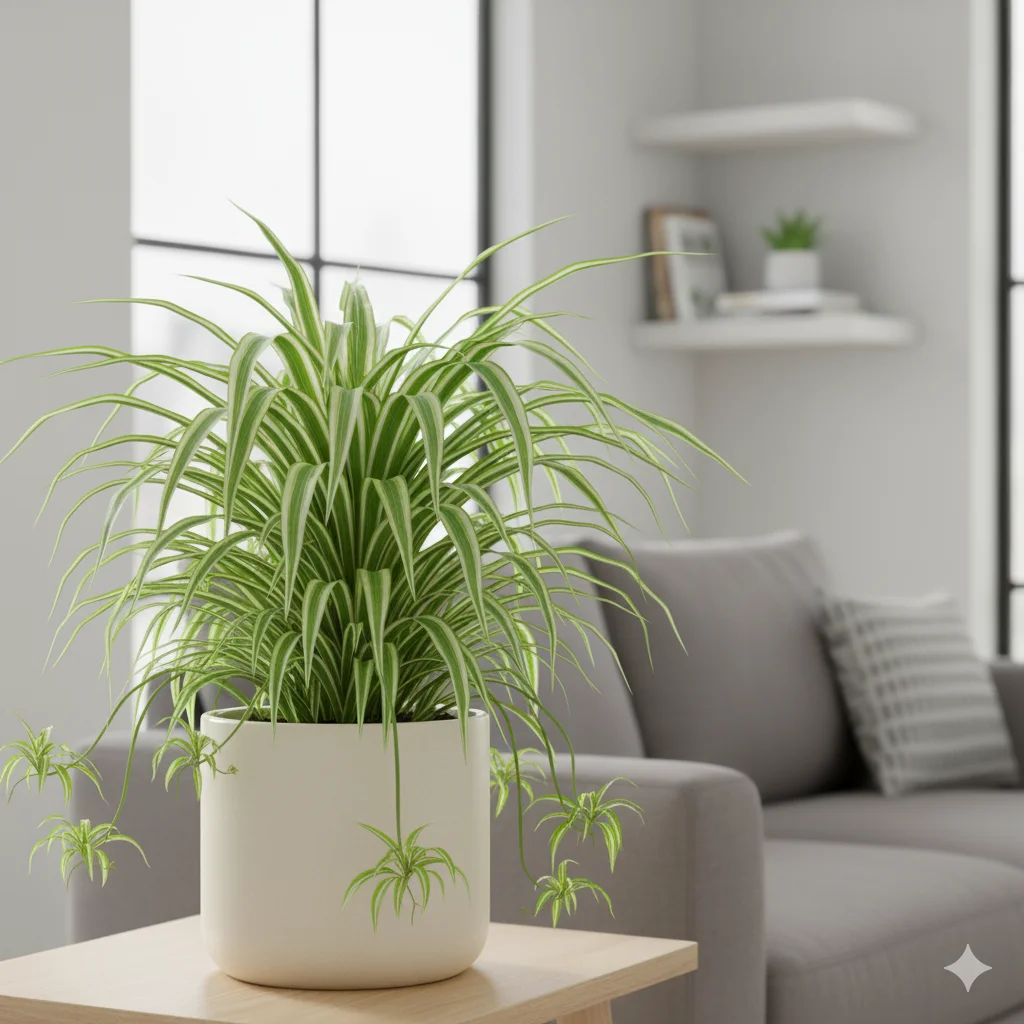 10 Easy Indoor Plants for Beginners: Low-Maintenance Houseplants Anyone Can Grow 5 Spider plant