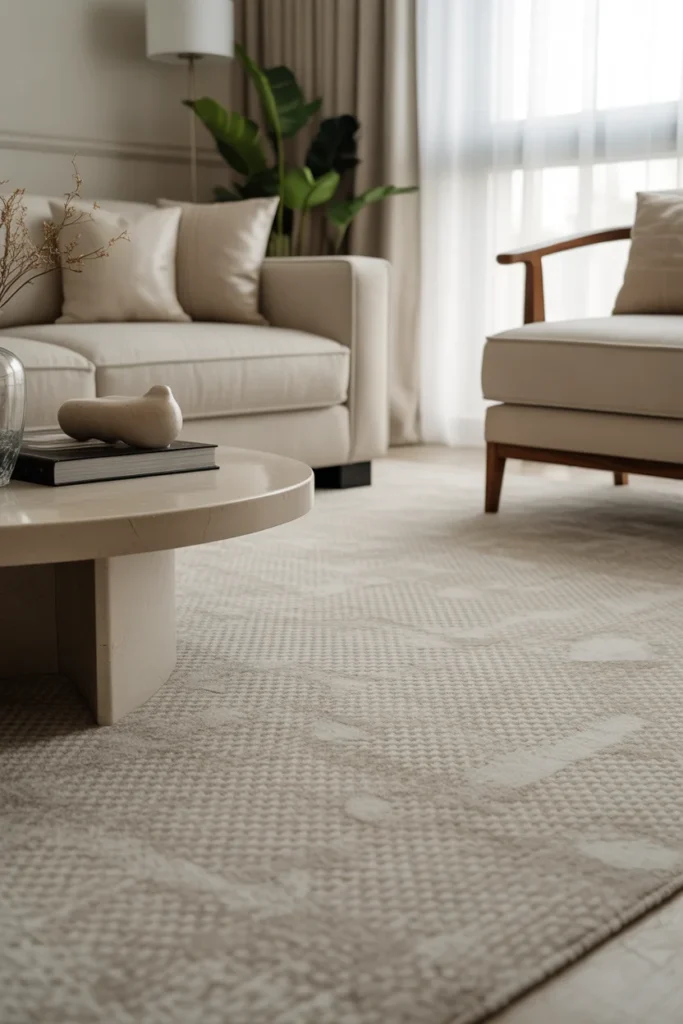 20+ Best Family Room Carpet Ideas for a Stylish & Cozy Home 12 Textured Carpet