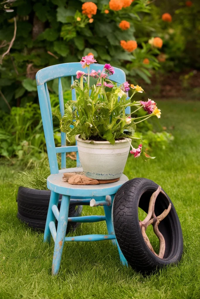 15 Creative Garden Project Ideas to Transform Your Outdoor Space 10 Upcycled Garden Decor
