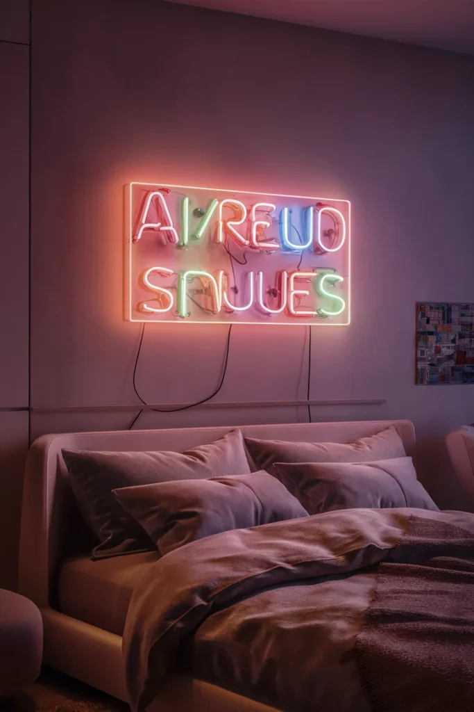 30 Aesthetic and Cute Bedroom Decor Ideas for Inspiration 28 a contemporary bedroom scene with a warm JxwLPD4yQpGMAGVfggEkGQ UKF5tBKNT0 x9ZnlEvwIQg