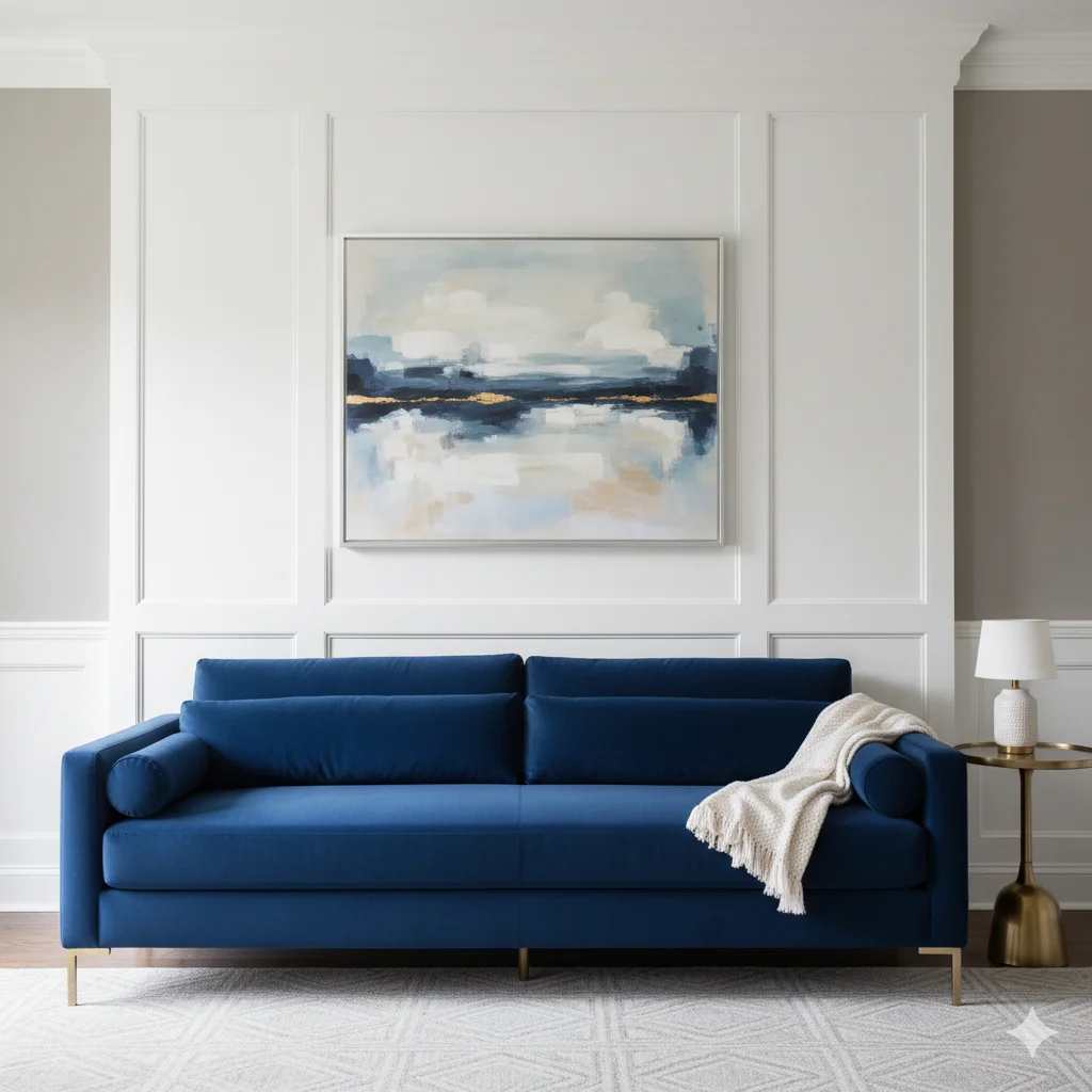 10 Cheap Home Decor Hacks That Look Luxurious 3 cozy living room accent wall with DIY