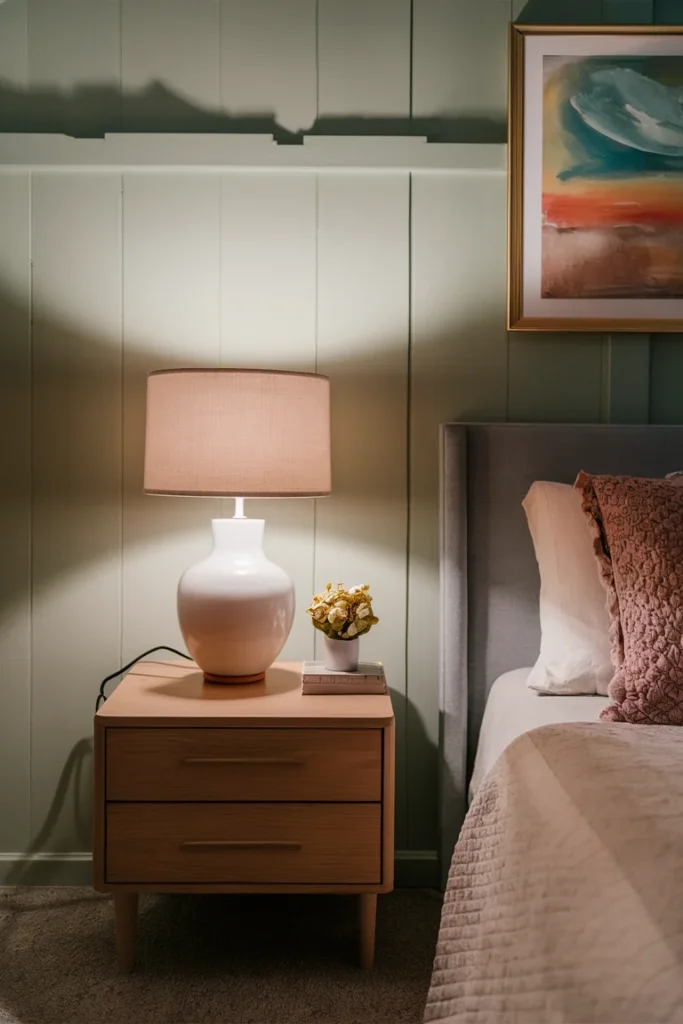 30 Aesthetic and Cute Bedroom Decor Ideas for Inspiration 7 cute table lamp on a bedside table with UjNyPUeNTlK1Vpk7XfhUdg PCSXGekHSu2QCDb2RYCbcw