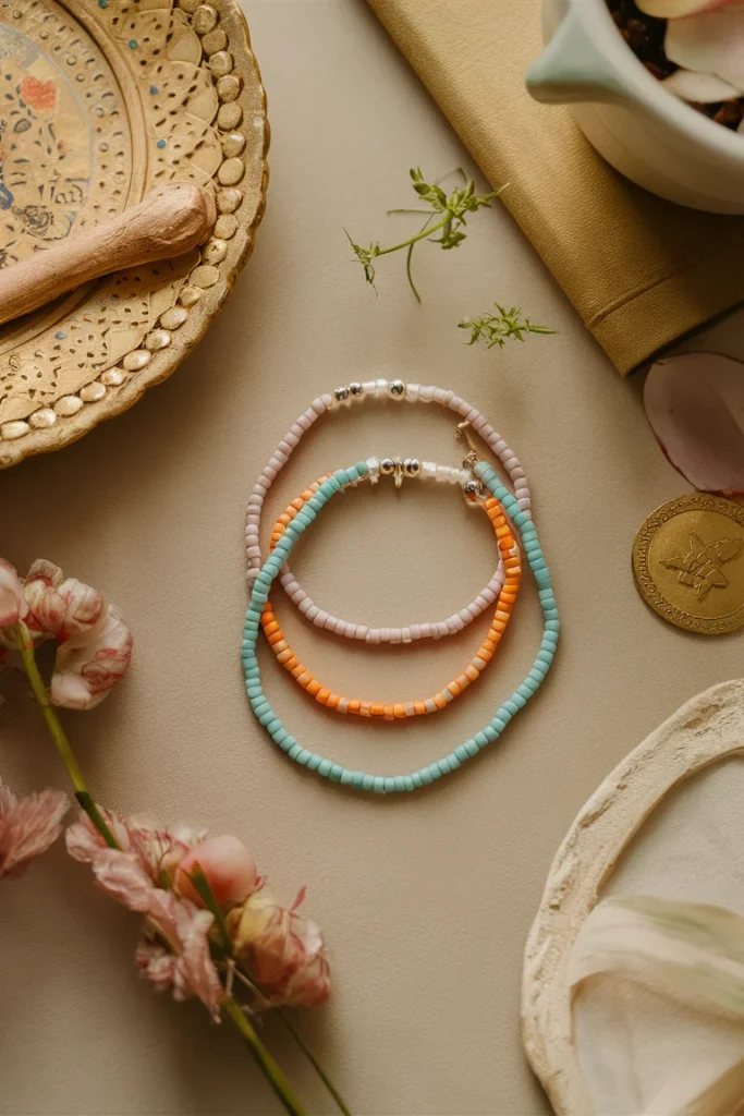 13+ Creative Beaded Bracelet Ideas to Try in 2025 | DIY Jewelry Inspiration 5 flat lay of minimalist seed bead 1