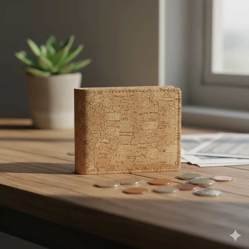 15 Eco- Friendly Home Accessories That Upgrade Any Home 4 minimalist eco friendly cork wallet