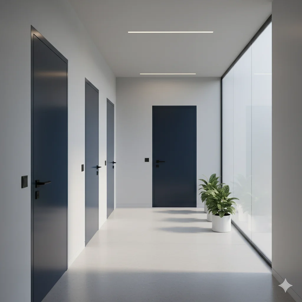 10 Cheap Home Decor Hacks That Look Luxurious 2 modern hallway with interior doors