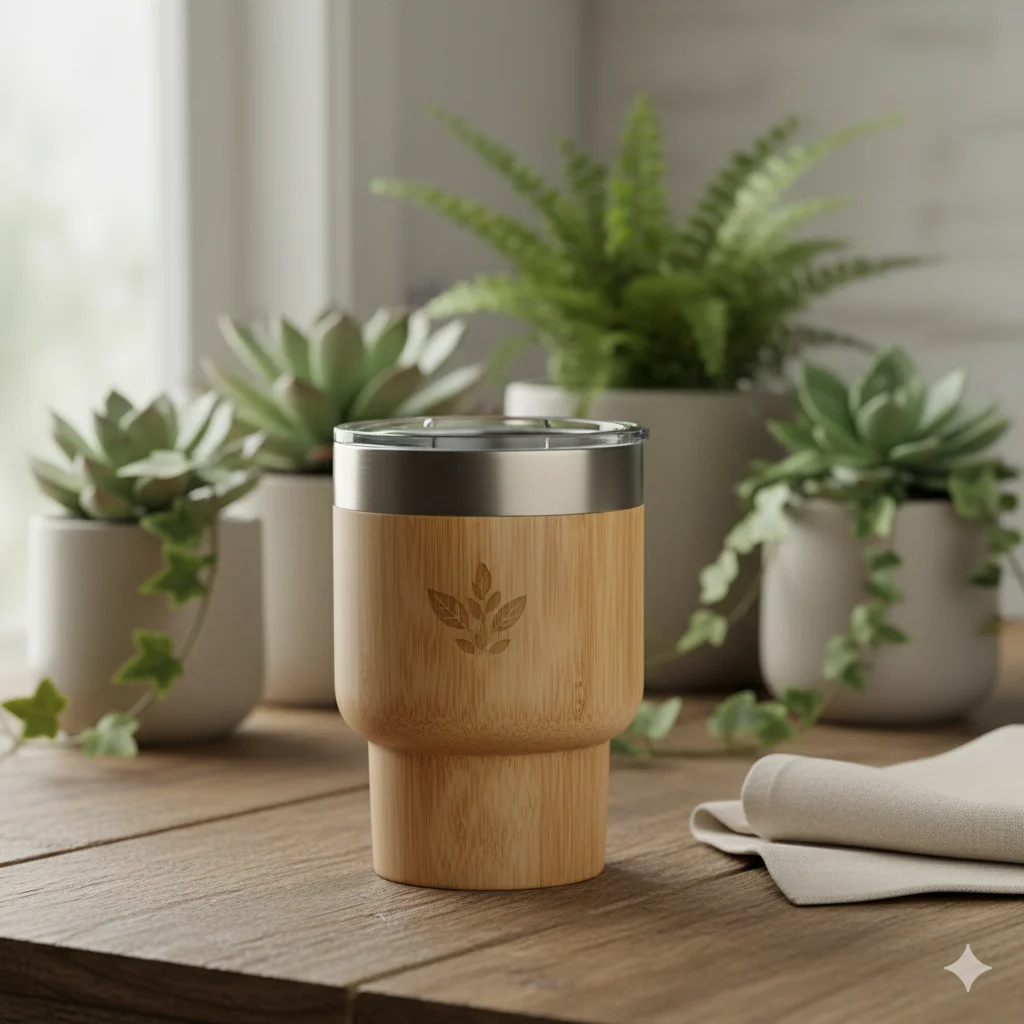 15 Eco- Friendly Home Accessories That Upgrade Any Home 2 reusable bamboo travel mug