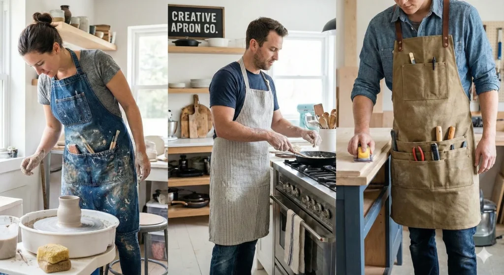 25 Profitable & Easy Fabric Craft Ideas You Can Sell 8 Aprons
