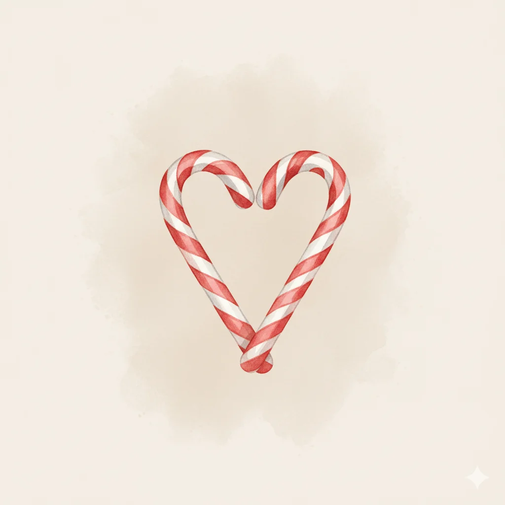 17 Easy Printable Christmas Wall Art Ideas For 2025 17 Candy Cane Heart Wall Art