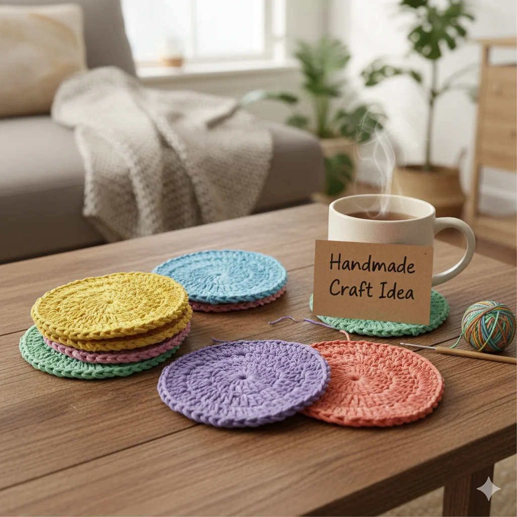 Crochet Coasters